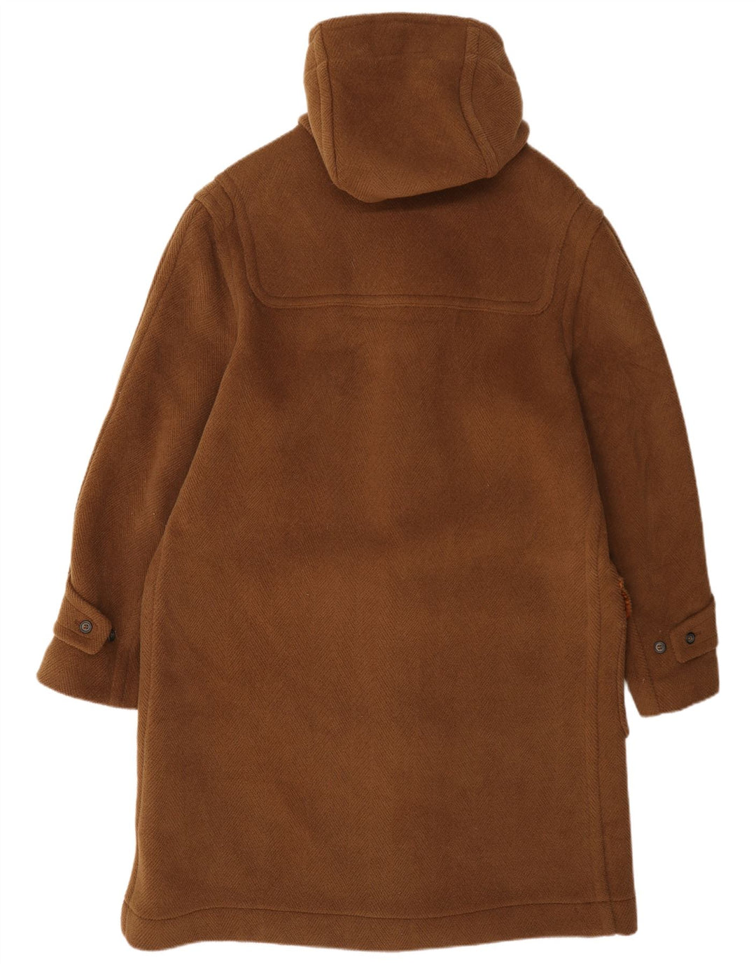 DAKS Duffle-coat à capuche pour homme IT 48 en laine marron moyen