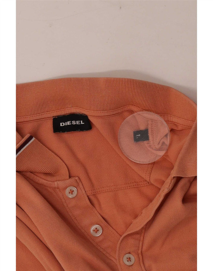 Diesel Polo Homme Grand Orange