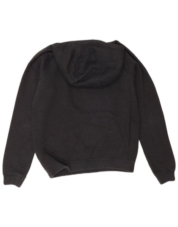 Nike Pull à capuche surdimensionné pour femme UK 6 XS Noir Coton