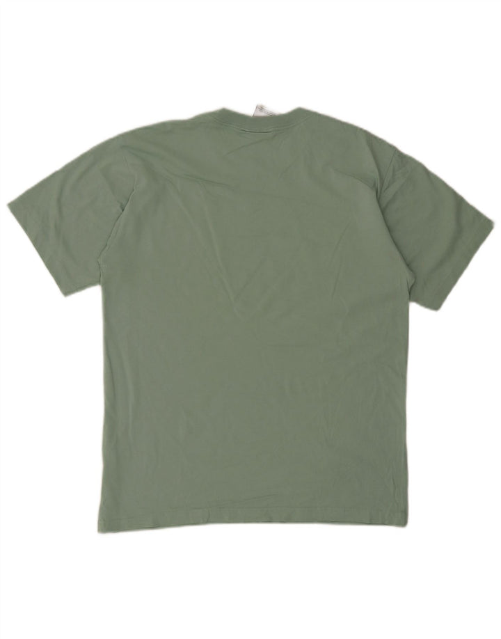 Adidas T-Shirt Graphique Homme Vert Moyen Coton