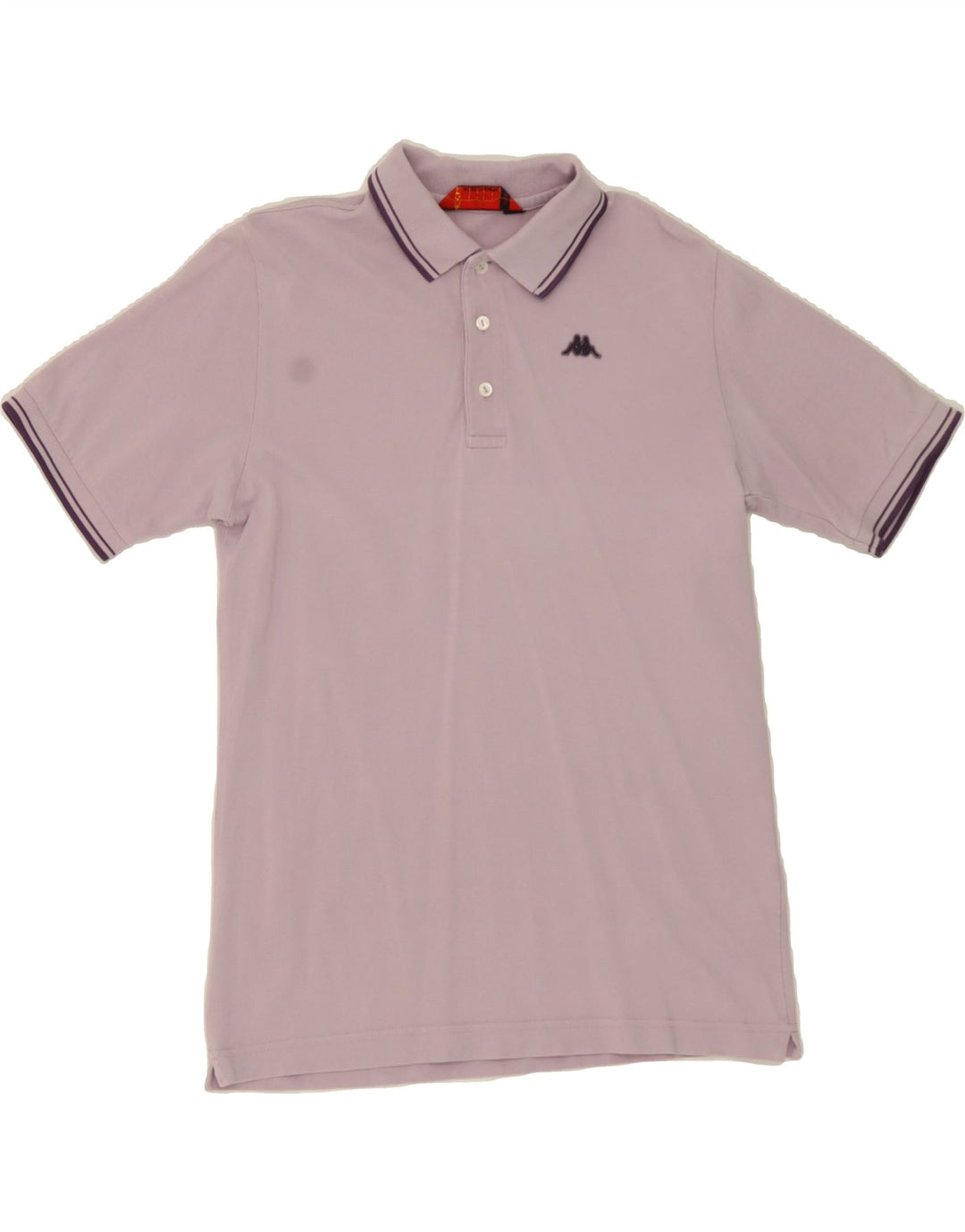 KAPPA Mens Polo Shirt Small Purple Cotton Vintage Kappa and Second-Hand Kappa from Messina Hembry 