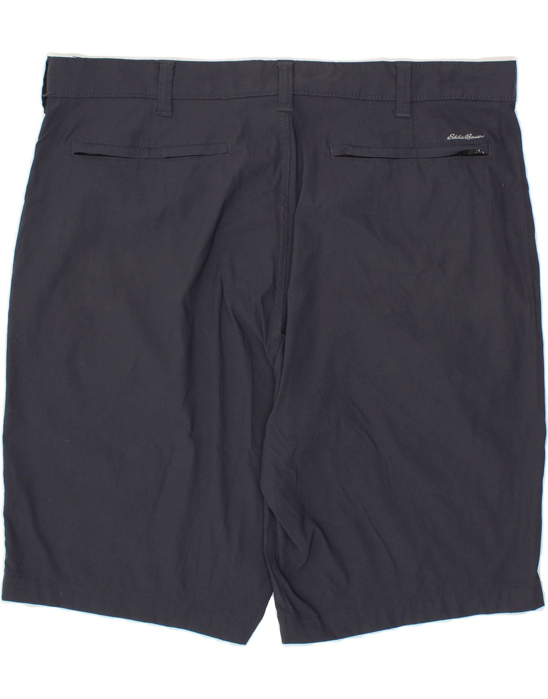 EDDIE BAUER Mens Chino Shorts W40 XL Navy Blue Nylon Vintage Eddie Bauer and Second-Hand Eddie Bauer from Messina Hembry 