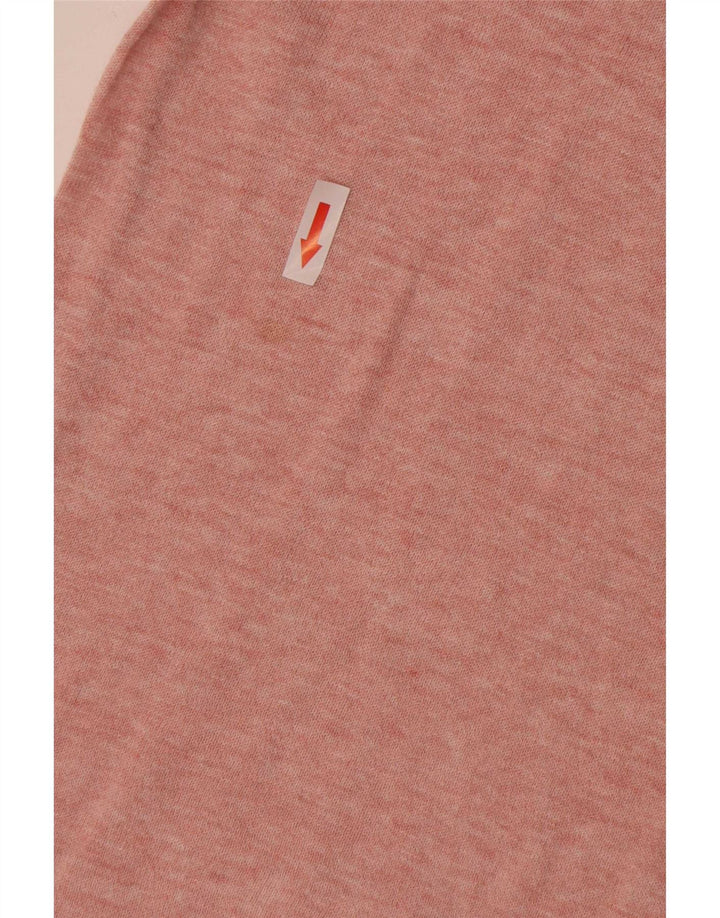 Zara Homme T-Shirt Top Rose Moyen Moucheté Polyester