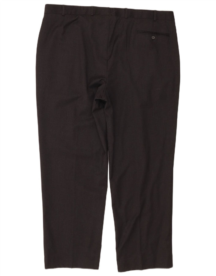 Marks & Spencer Pantalon Chino Pegged Homme W40 L29 Gris Laine