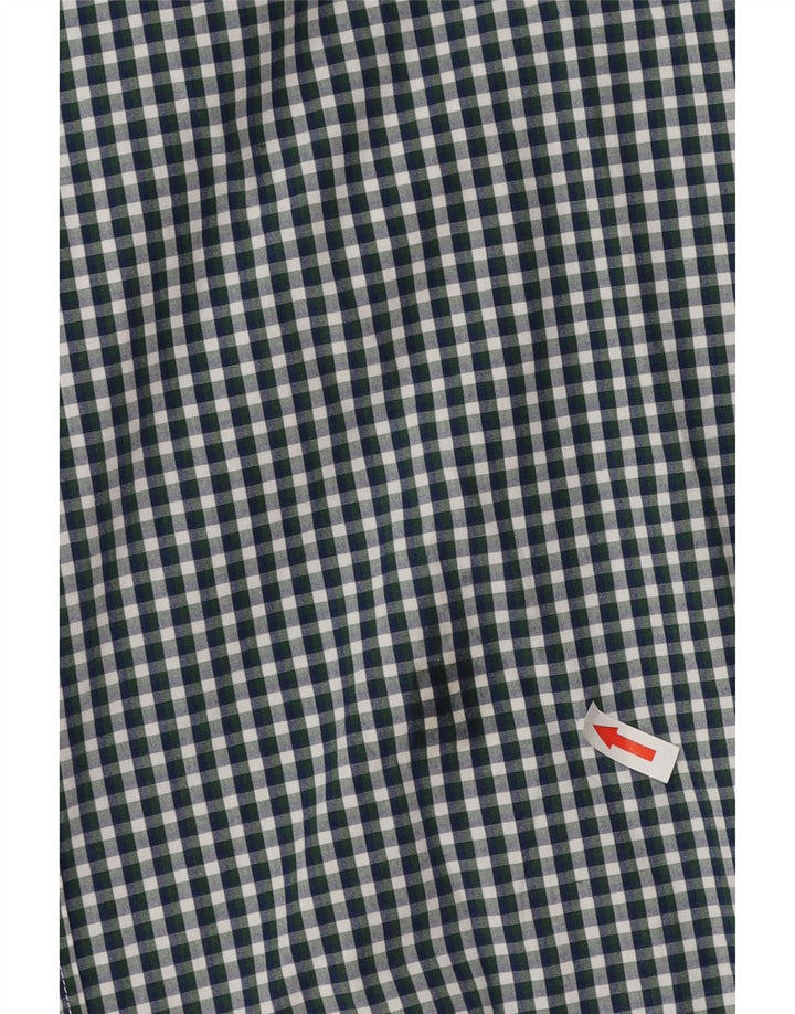 Trussardi Jeans Chemise Homme Taille 42 Grand Vichy Multicolore