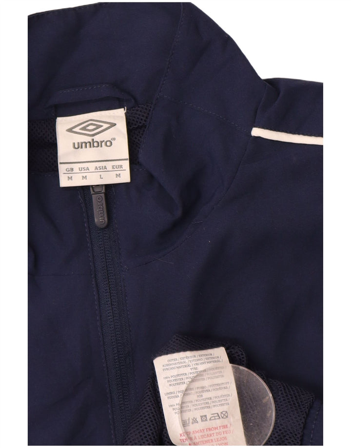 Umbro Veste de Survêtement Homme Bleu Marine Moyen Polyester