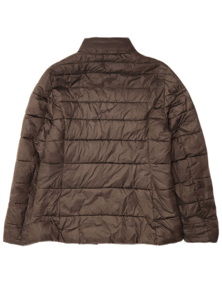 Barbour Veste matelassée pour femme UK 12 Gris moyen Polyamide