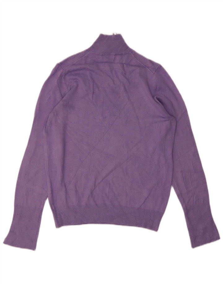 Zara Pull col roulé pour femme UK 12 Violet moyen