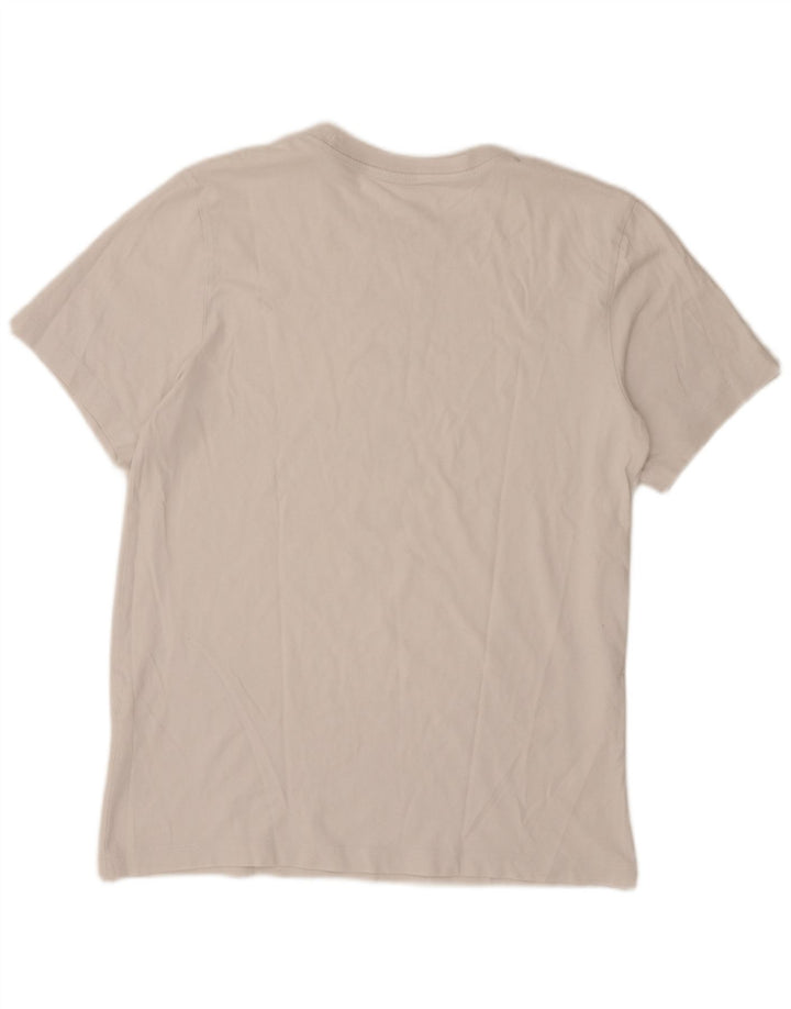 Nike T-shirt graphique pour homme en coton blanc moyen