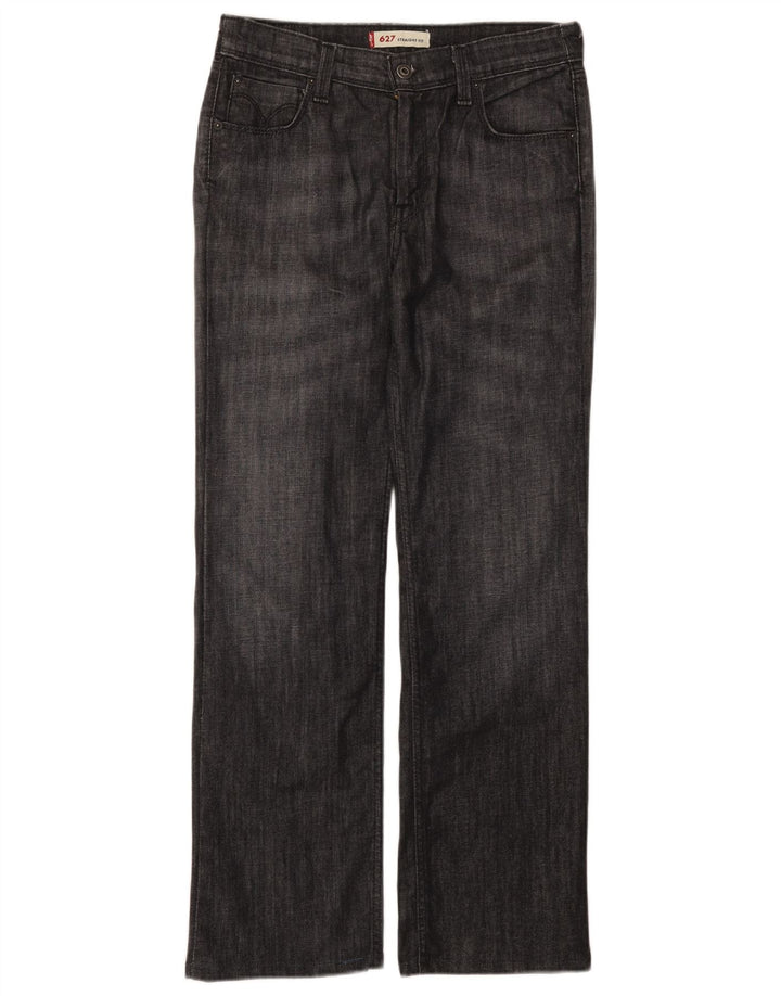 Levi's Jean Droit 627 Femme W30 L29 Gris Coton
