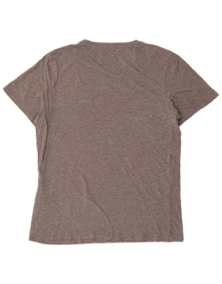 Jack & Jones T-Shirt Homme Top XL Gris Coton