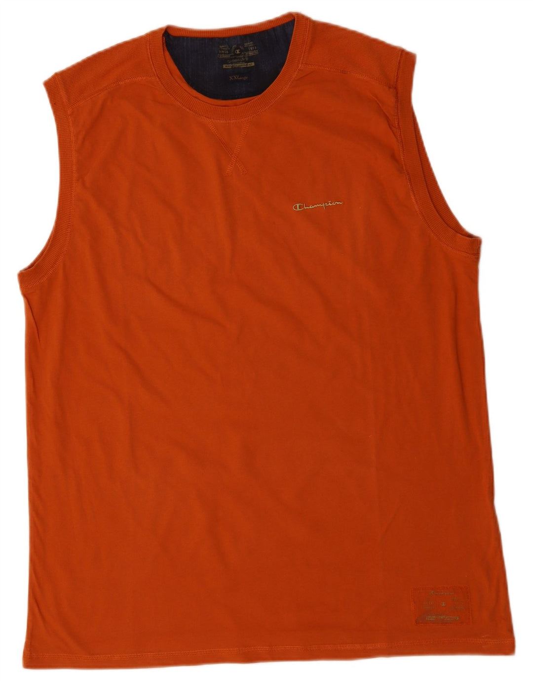 CHAMPION Débardeur Homme 2XL Orange Coton