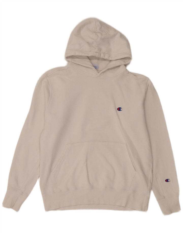 Champion Pull à capuche pour homme Grand Blanc