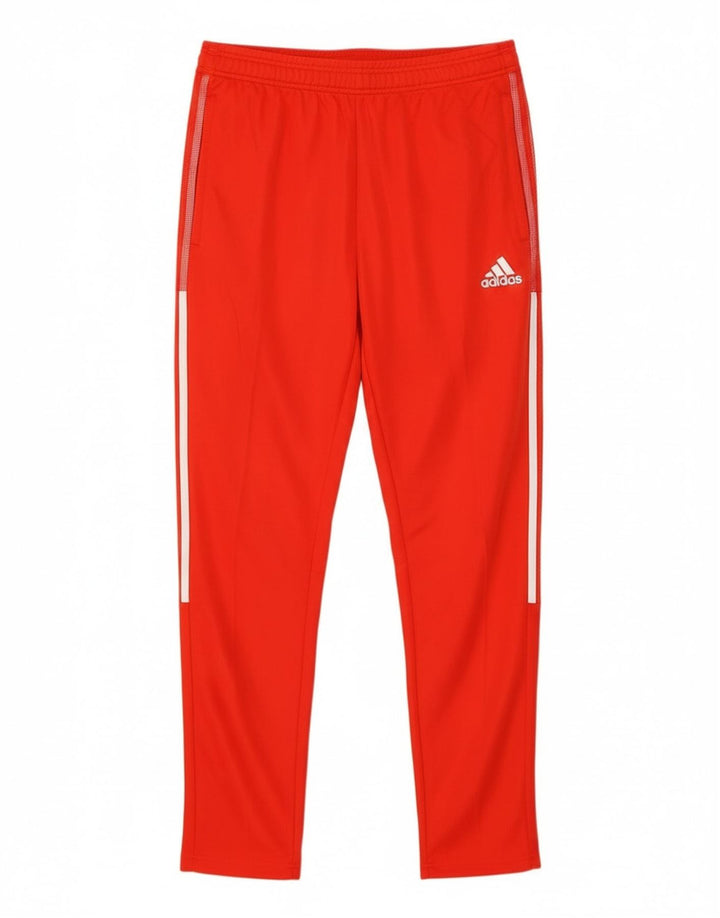 Adidas Pantalon de survêtement pour homme Large Rouge Polyester Sports