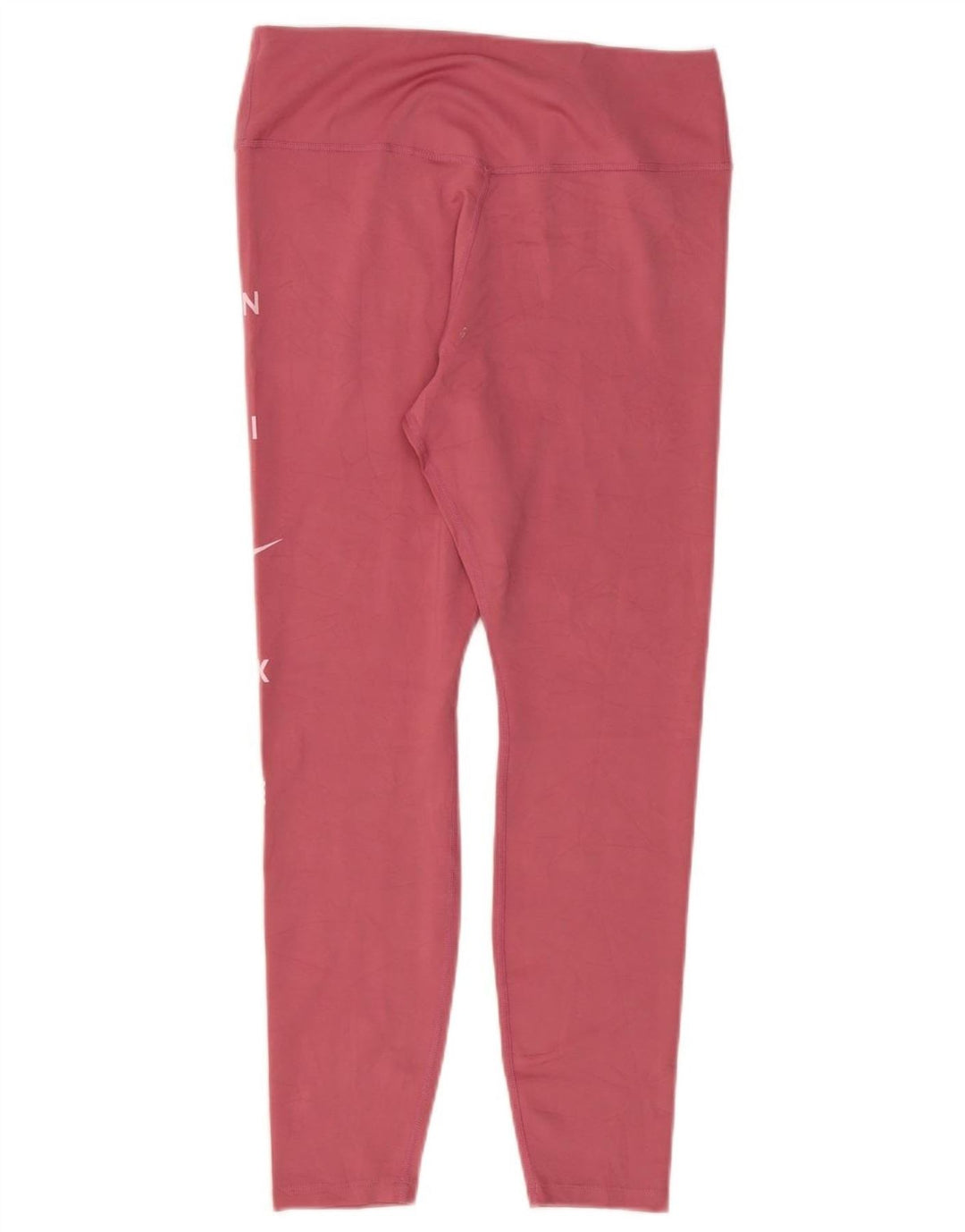 Nike Legging graphique Dri Fit pour femme UK 14 Large Rose Polyester