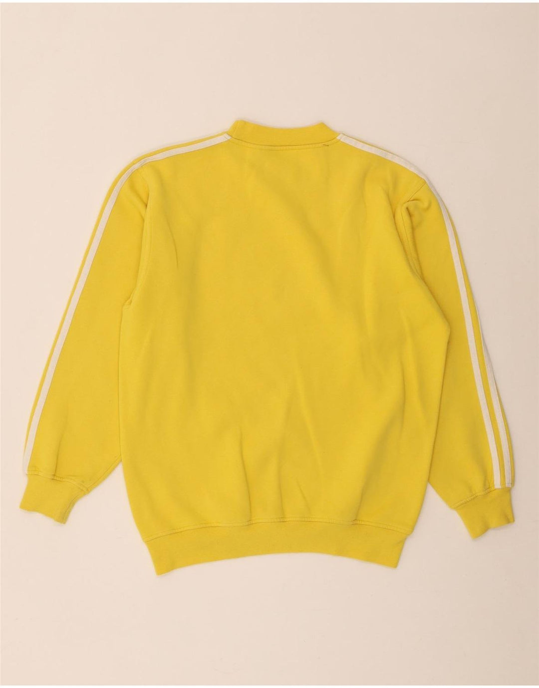 Adidas Sweatshirt Jumper Garçon 13-14 ans Jaune Coton