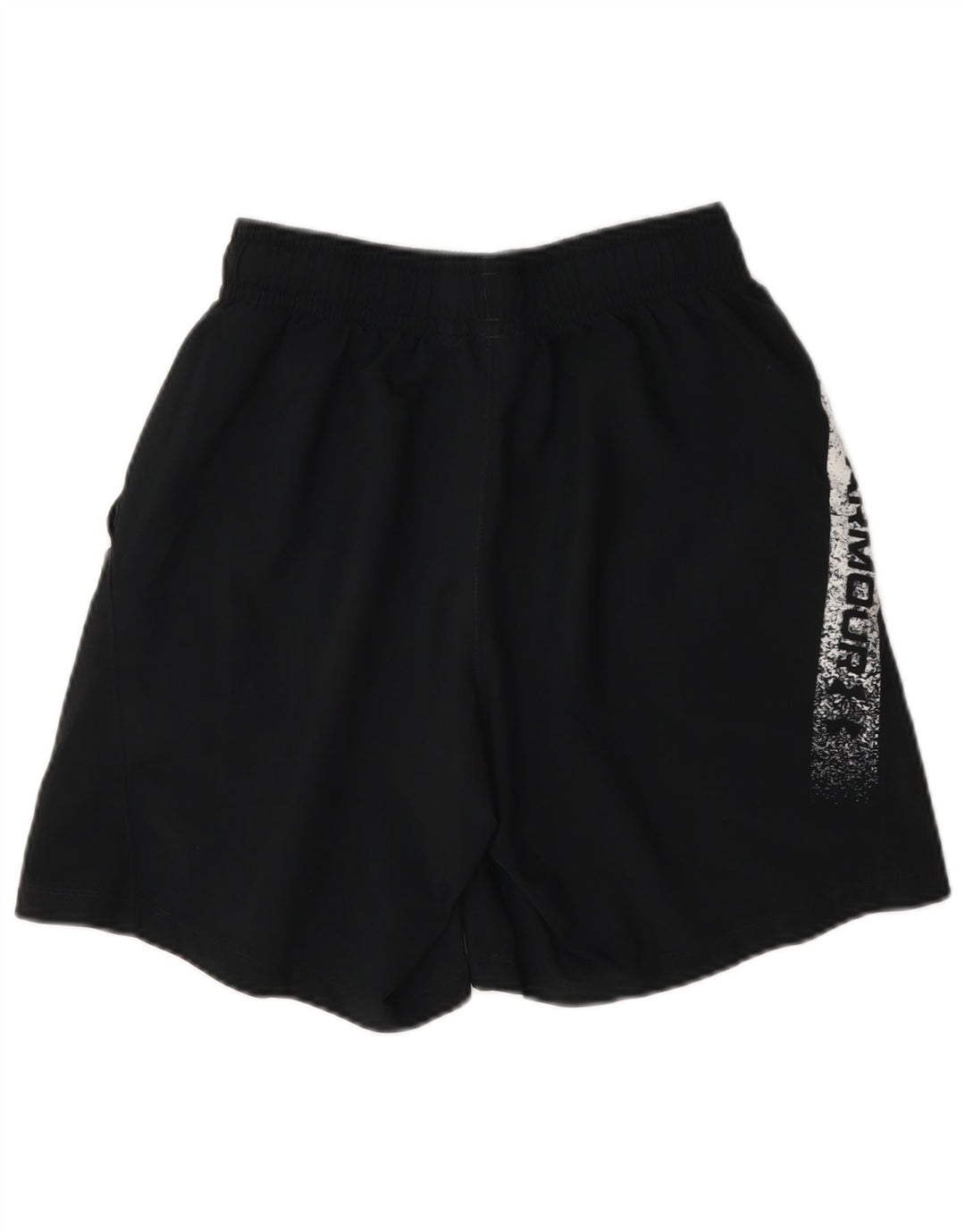 Under Armour Short de Sport Graphique Homme Petit Noir Polyester Colorblock