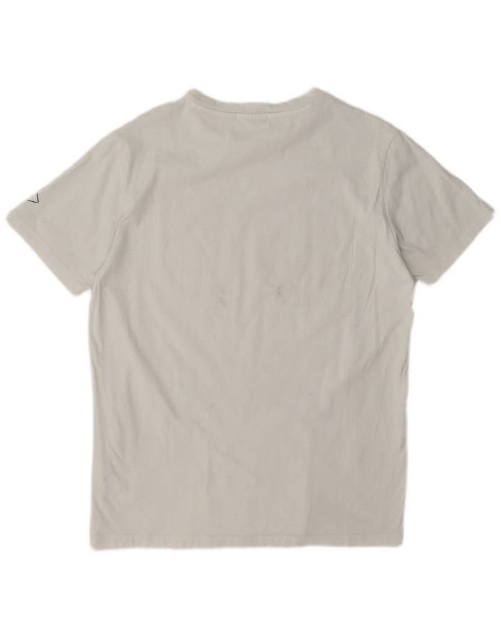 Replay T-Shirt Graphique Homme Grand Blanc Coton