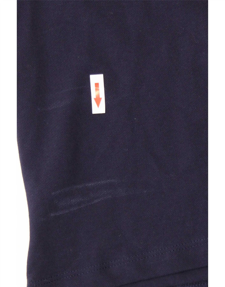 Sergio Tacchini Polo Homme 2XL Bleu Marine Coton