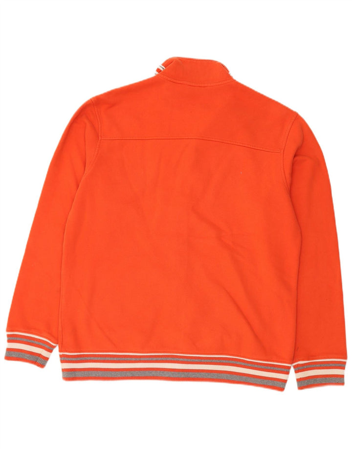 Fila Veste de survêtement pour homme en coton color block Orange Large