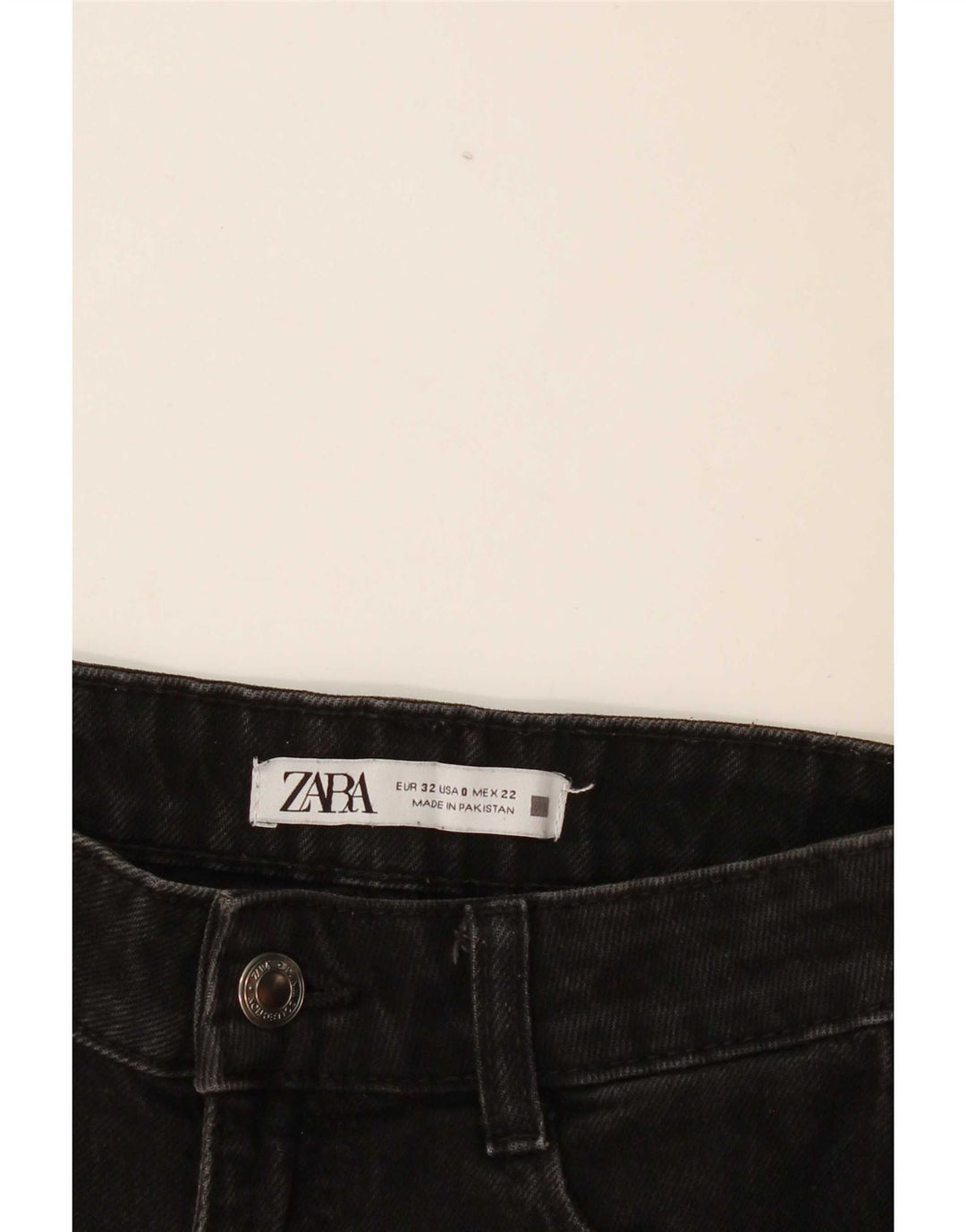 Zara Jean Slim Femme EU 32 2XS W22 L28 Noir