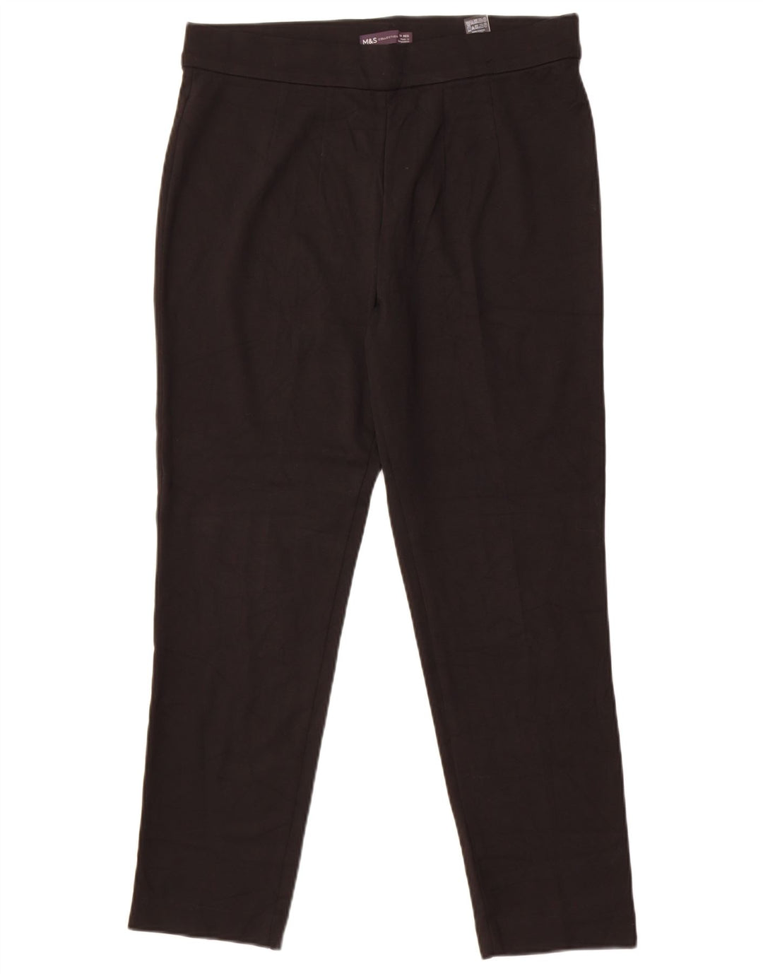 Marks & Spencer Leggings Femme UK 14 Large Noir Viscose