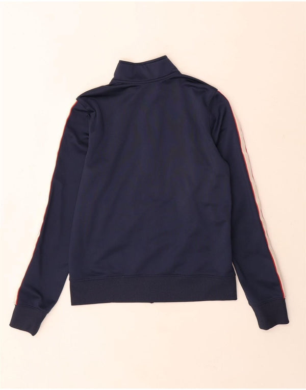 Champion Veste de Survêtement Garçon 11-12 Ans Large Bleu Marine Colorblock