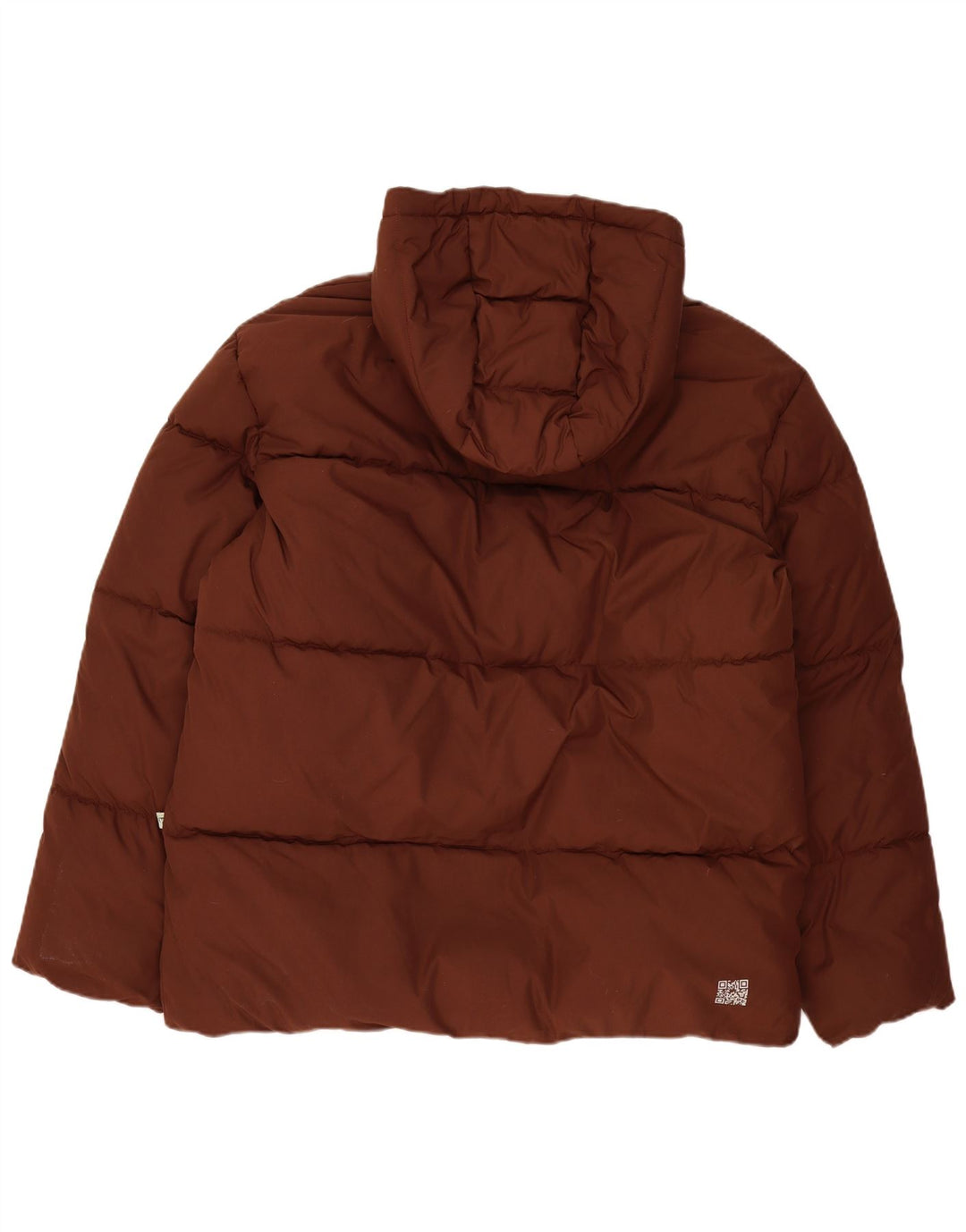 Champion Veste matelassée à capuche pour homme UK 42 XL Marron Polyester
