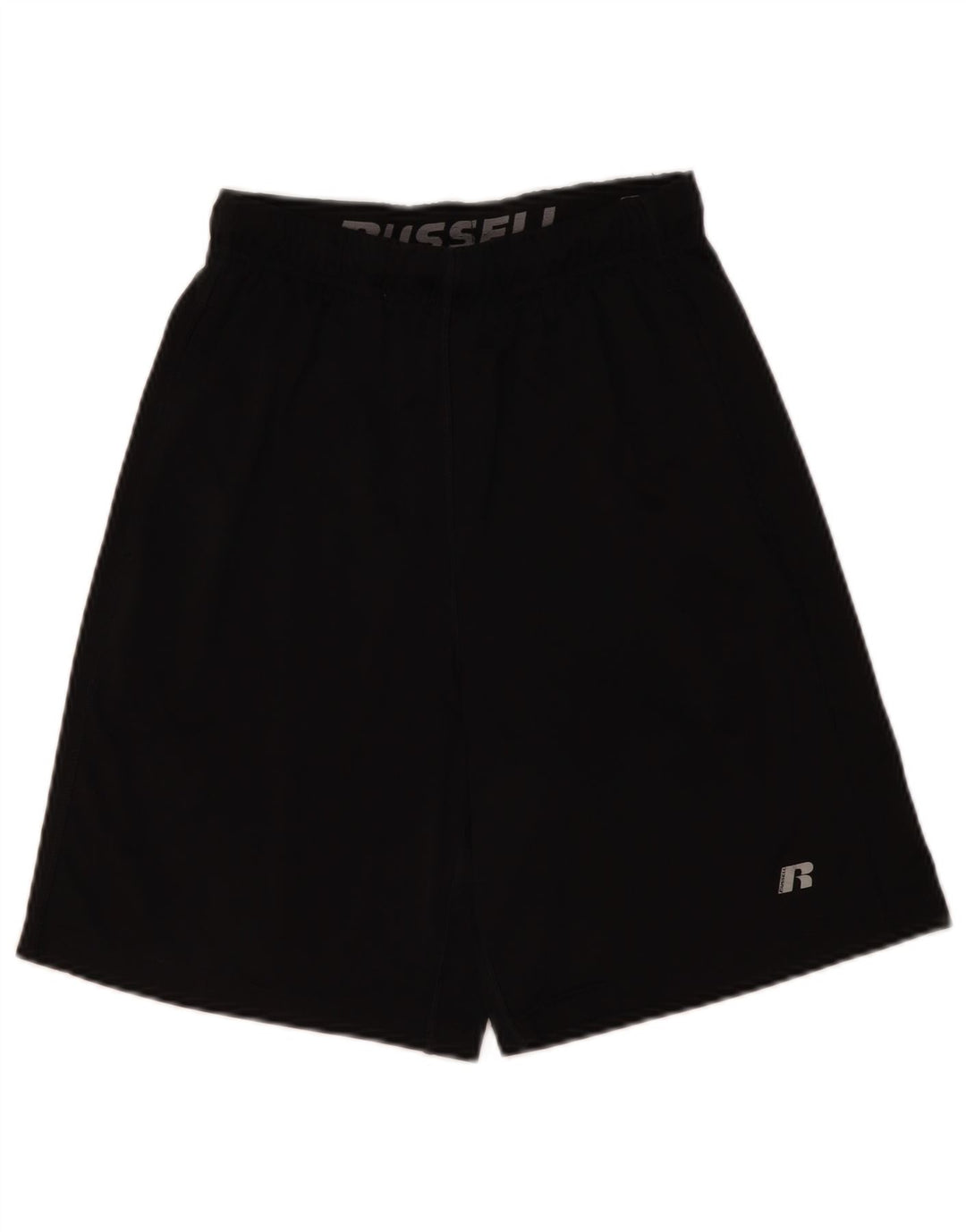 RUSSELL ATHLETIC Short de sport Dri-Power pour homme, petit, noir, polyester