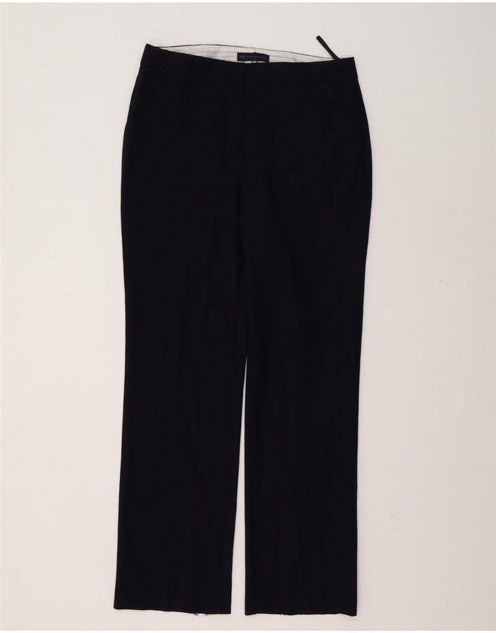 Marks & Spencer Pantalon Chino Femme UK 12 Medium W32 L32 Bleu Marine