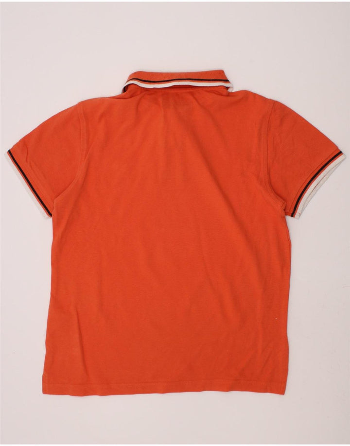 LOTTO Boys Polo Shirt 10-11 Years Medium Orange Cotton Vintage Lotto and Second-Hand Lotto from Messina Hembry 