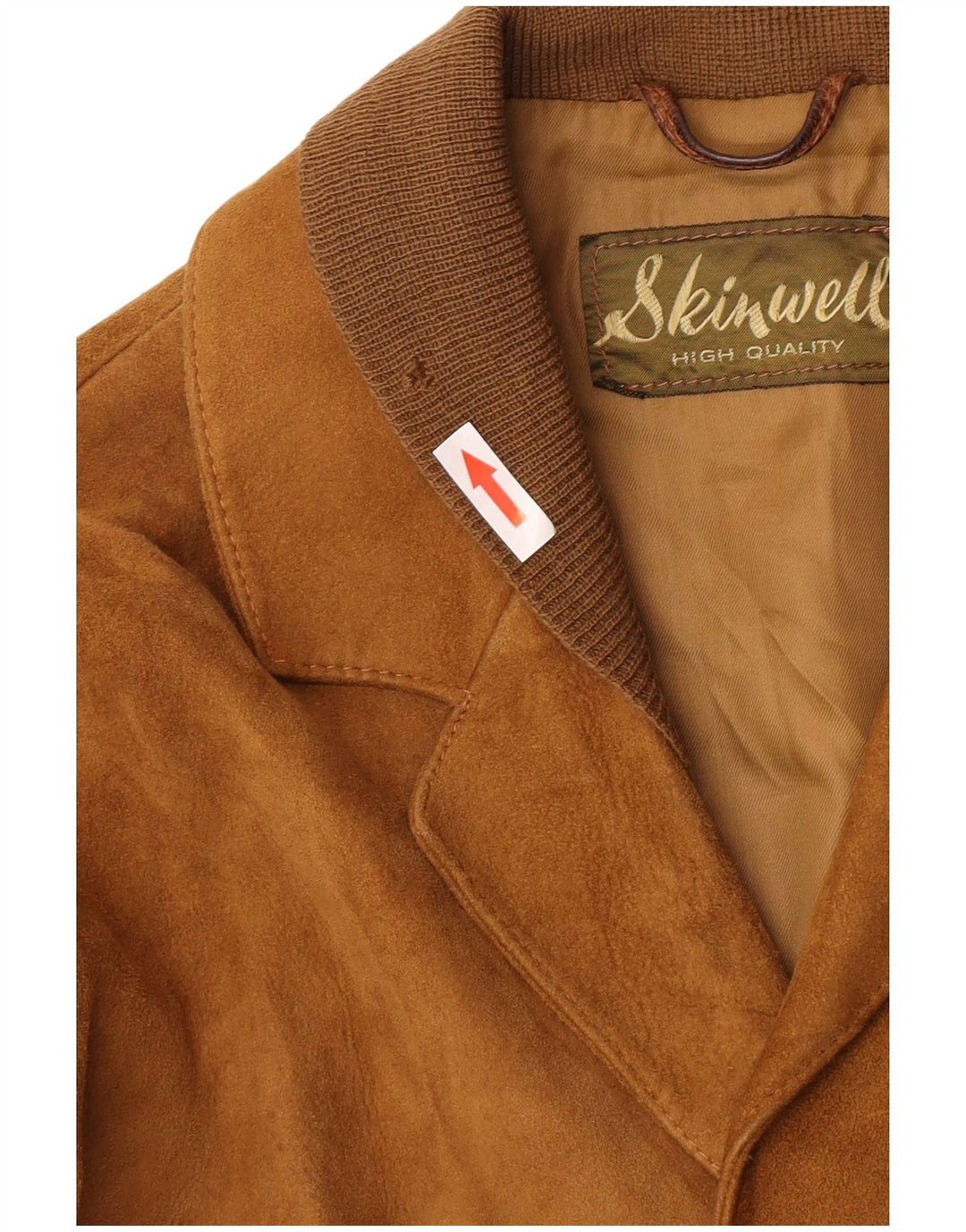 veste en daim homme vintage IT 48 Marron moyen