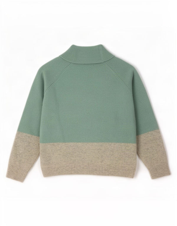 Fat Face Pull col roulé pour femme UK 14 Large Turquoise