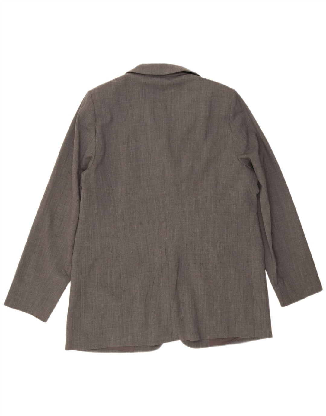 Marina Rinaldi Veste Blazer 3 Boutons Femme Taille 25 Grand Gris Polyester