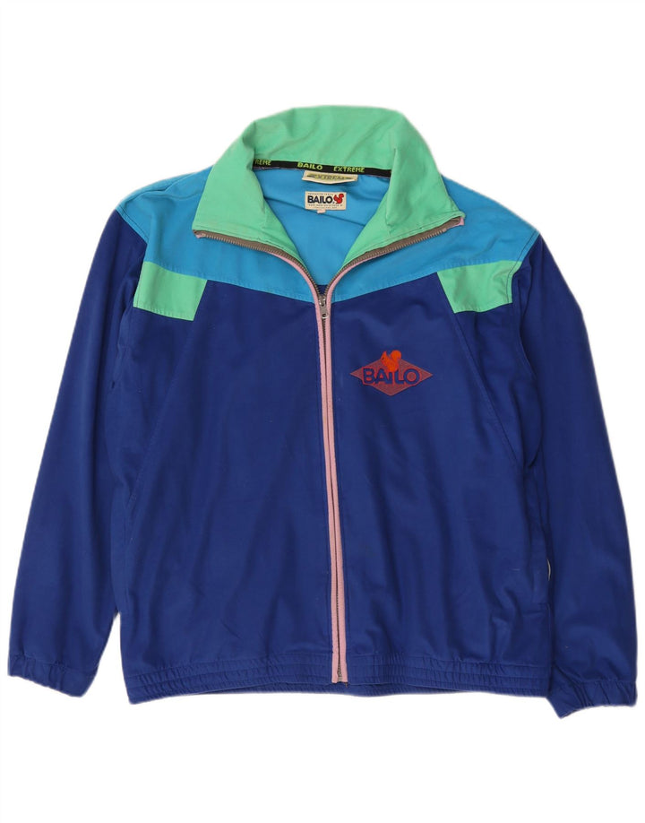 Bailo Veste de survêtement pour homme IT 54 XL Bleu Colorblock Polyester