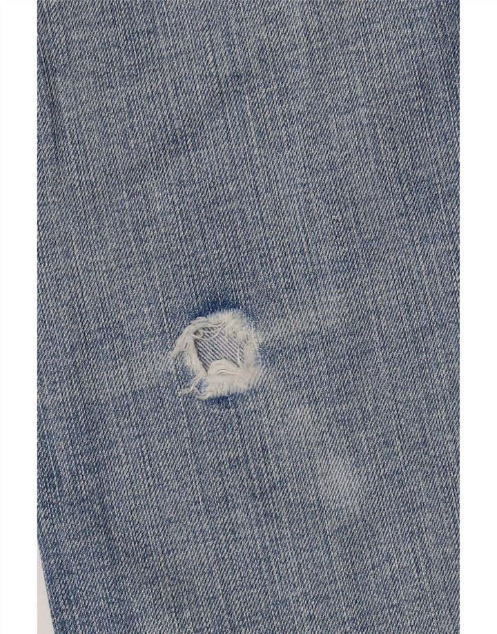 Replay Jean Crop Femme W27 L23 Bleu Coton