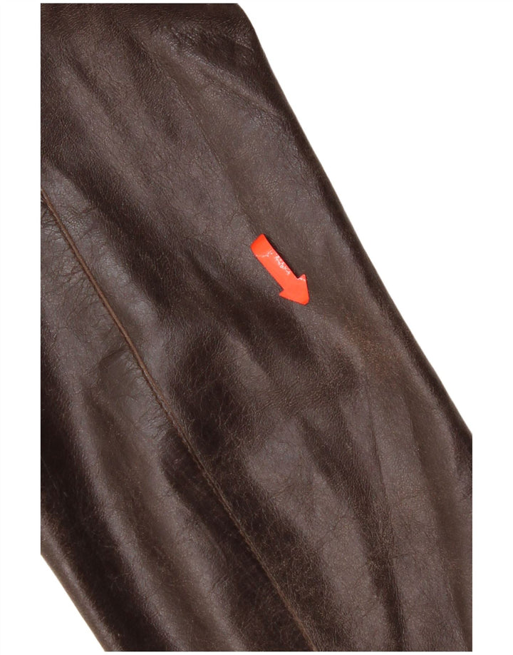 Massimo Rebecchi Veste Blazer 2 Boutons Femme IT 46 Large Marron