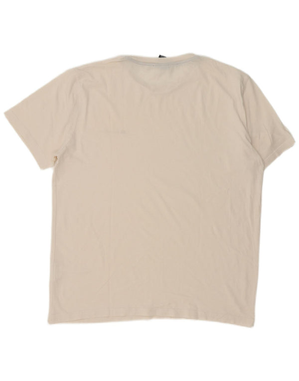 Champion T-Shirt Homme Grand Blanc Coton