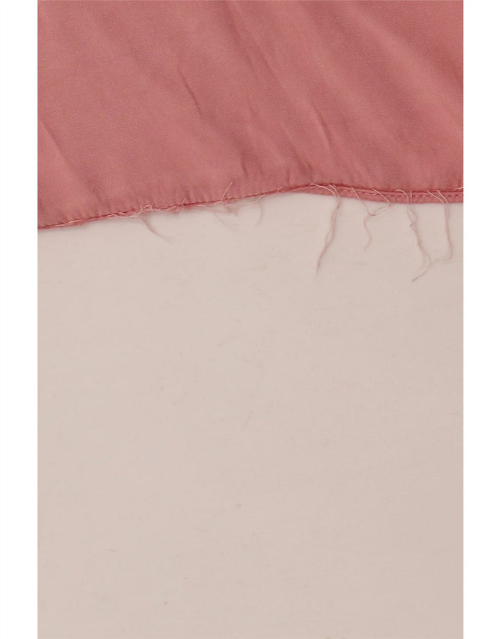 ZARA Womens Crop Batwing Shirt Blouse UK 14 Rose Moyen Viscose