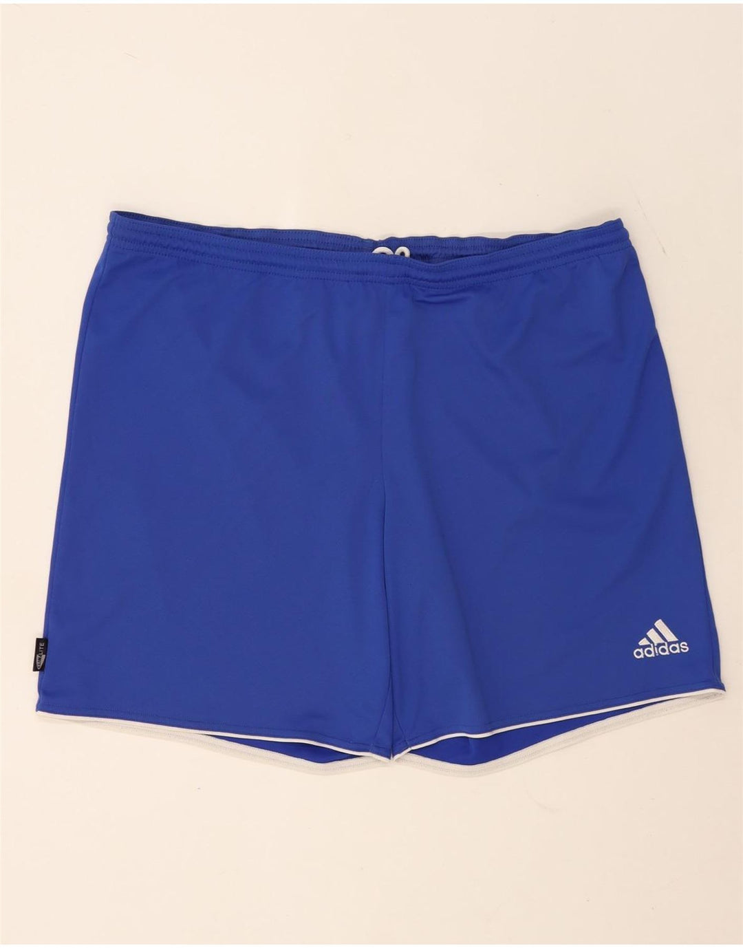 Adidas Short de sport Climalite pour homme XL Bleu Polyester