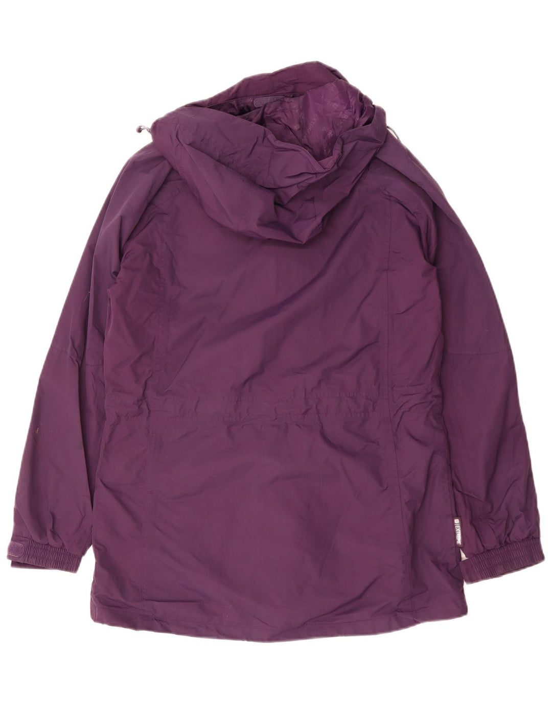 Mountain Warehouse Veste de pluie à capuche pour femme UK 12 Medium Violet Nylon