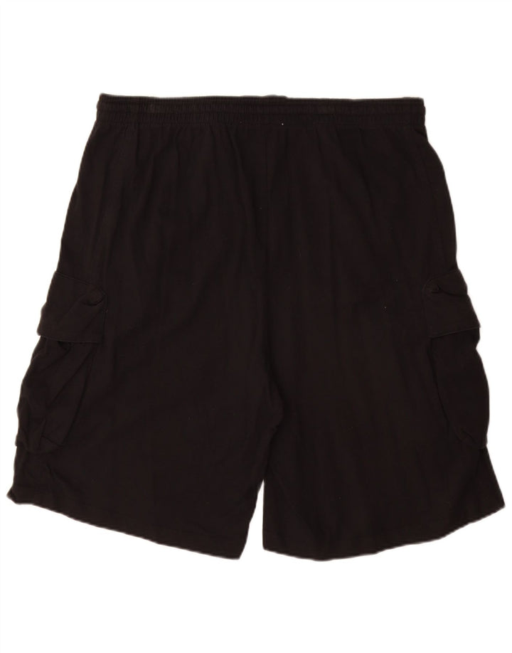 ZARA Short Cargo Homme XL W34 Noir