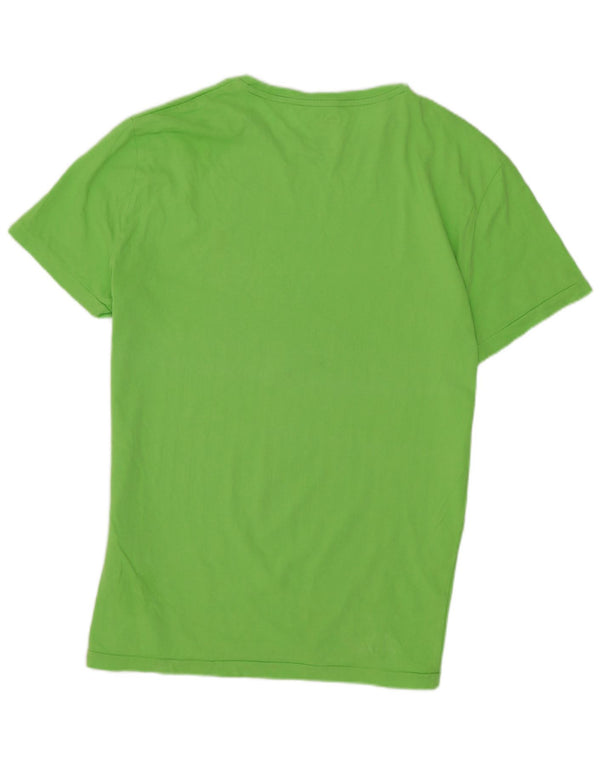 Polo Ralph Lauren T-shirt graphique pour femme UK 14 Vert moyen