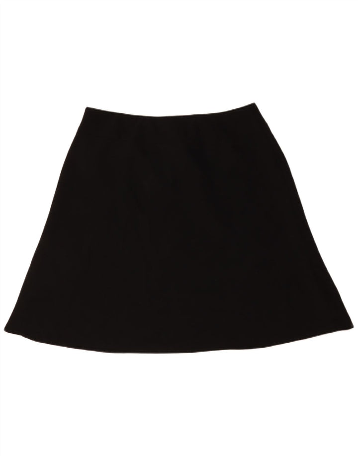 Marks & Spencer Jupe trapèze pour femme UK 18 XL W38 Noir Polyester