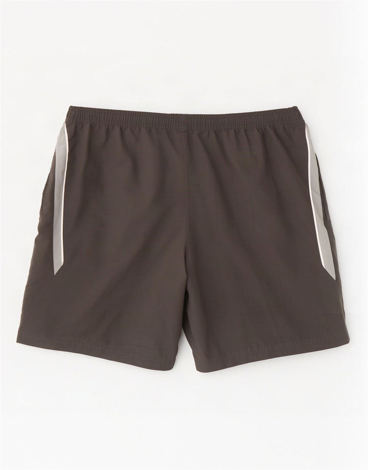 Reebok Short de sport pour homme 2XL Noir Colorblock Polyester