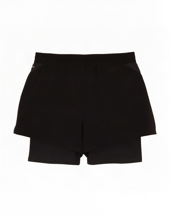 Puma Short de Sport Homme Petit Noir Polyester Colorblock