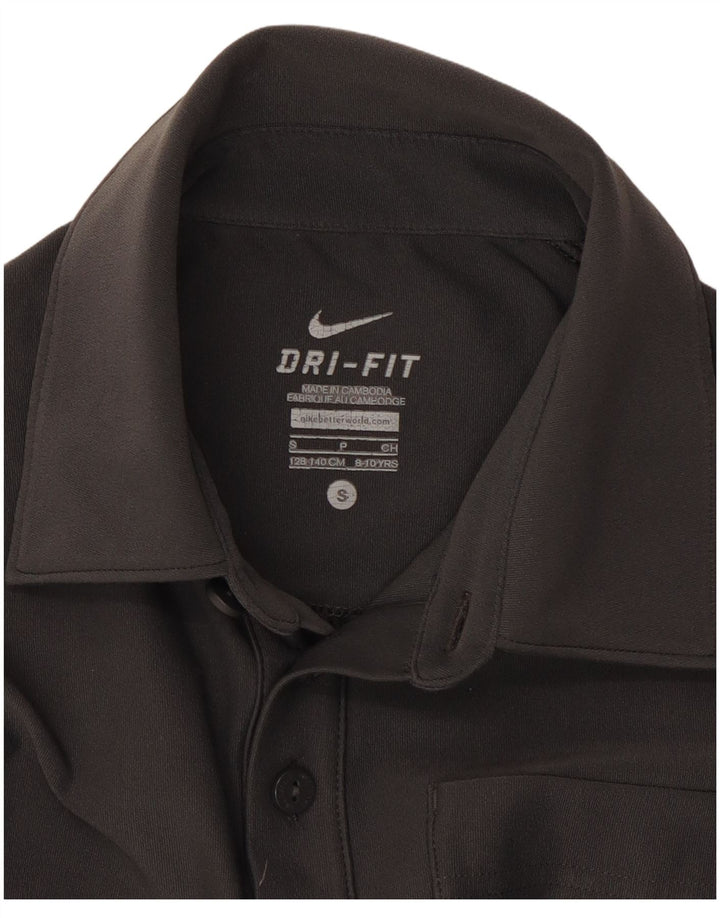 Nike Polo Dri Fit pour garçon 8-9 ans Petit Gris