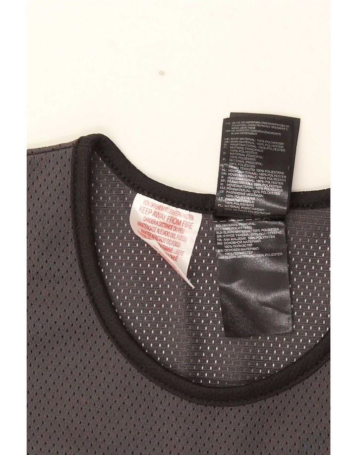 Adidas Débardeur Graphique Garçon 13-14 Ans Grand Gris