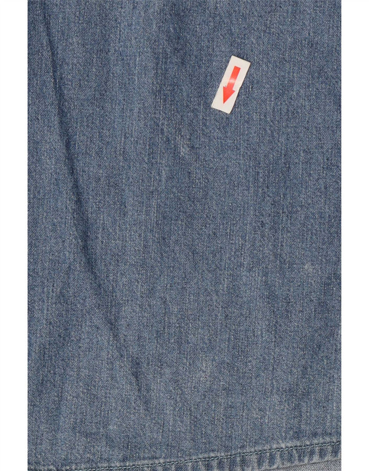 Marlboro Classics Chemise en jean pour homme 2XL Bleu Coton