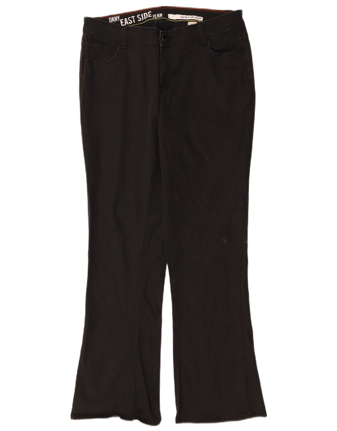 Dkny Jeans Bootcut Femme US 16 2XL W32 L31 Coton Noir